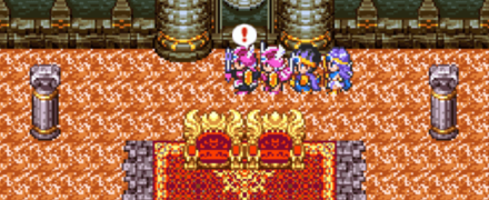 玉座裏を調べる