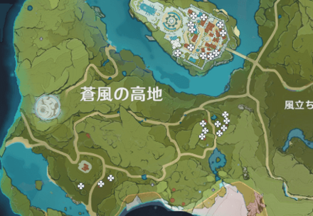 慕風のマッシュルーム(マッピング)
