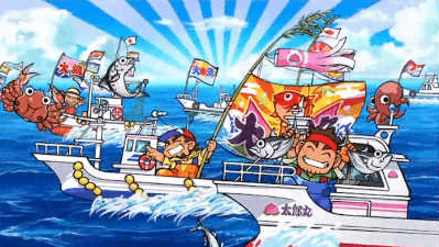 漁船団が大豊漁！の画像