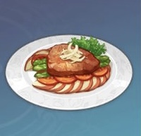 北地のリンゴと肉の煮込みの画像