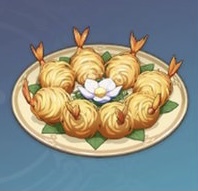 エビのポテト包み揚げの画像