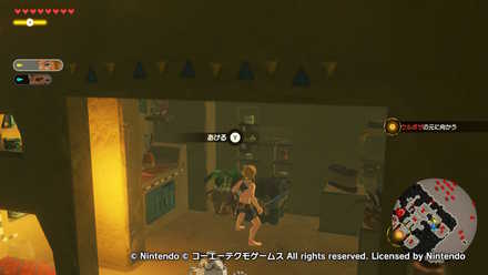 ゲルドの族長ウルボザの宝箱