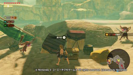 ゲルドの族長ウルボザの宝箱