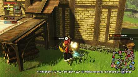 イーガ団急襲の宝箱