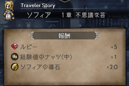 1章の攻略チャート