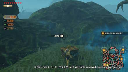 コログの森開放戦の宝箱