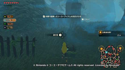 コログの森開放戦の宝箱