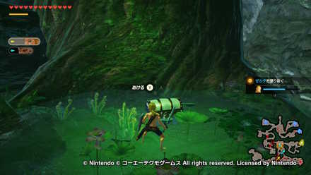 勇気の泉護衛戦の宝箱