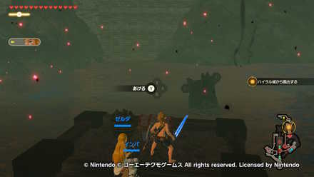 ハイラル城からの脱出の宝箱