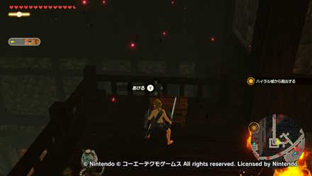 ハイラル城からの脱出の宝箱