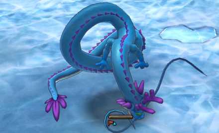 スノードラゴンは眠らせる