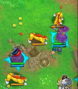 画面左側の配置