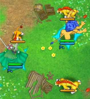 画面右側の配置