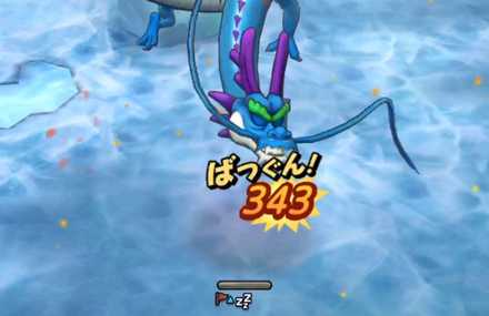 スノードラゴンを倒す