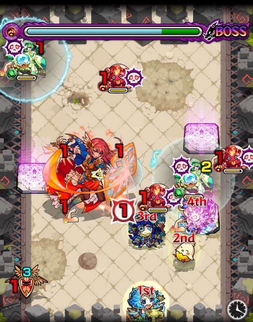 真ガラハッド ボス1 暗転後