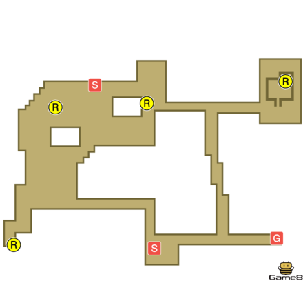 いやしの水の洞窟ランダム8