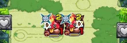 クロスドクロを優先して倒す