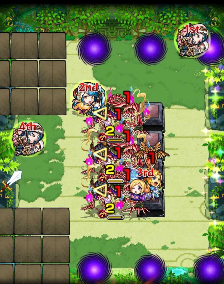 拠点16 ステージ2 クロスドクロ処理後