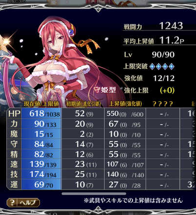 ファンキル シェキナー 聖鎖 ラファエル クリスマス の評価とおすすめ姫型 ゲームエイト