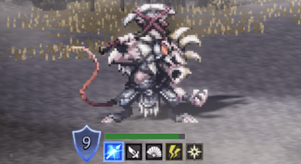 傷持ちの大ラットキン(LV55)