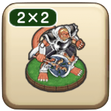 クロコダインの置物