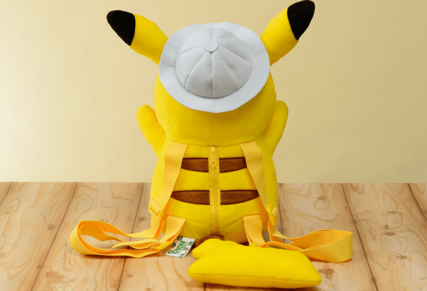 ぬいぐるみリュック〜ピカチュウ〜後ろ