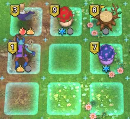 きりかぶおばけロード8初期配置