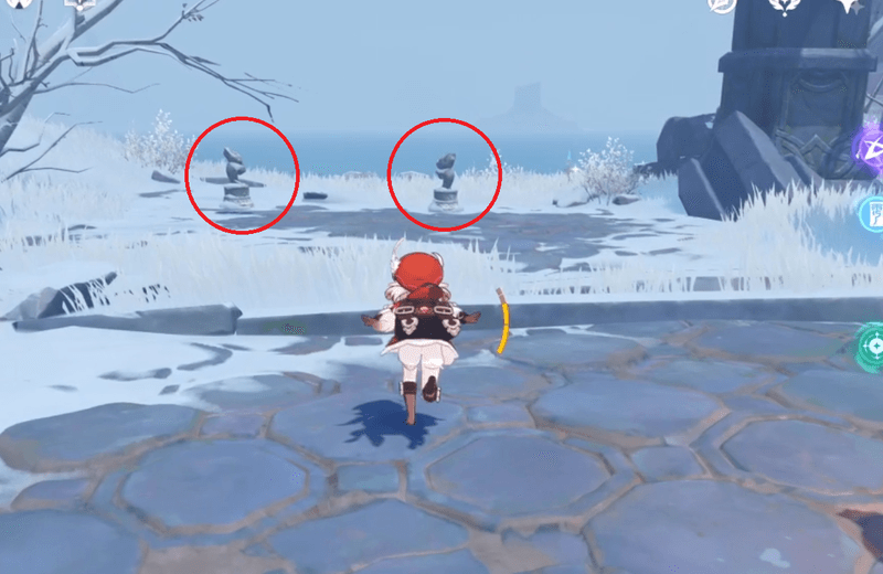 2匹の仙霊を祭壇に誘導するとクリア