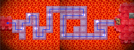 灼熱の通路　パターンB