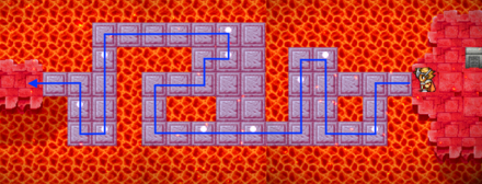 灼熱の通路　パターンD