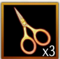 はさみ×3画像