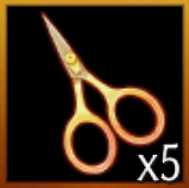はさみ×5画像