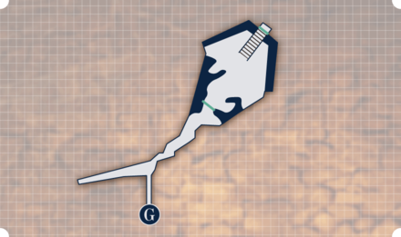 ストーンファング坑道マップ2-6