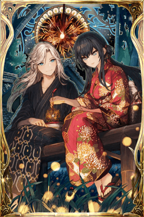 闇夜に咲く花の画像