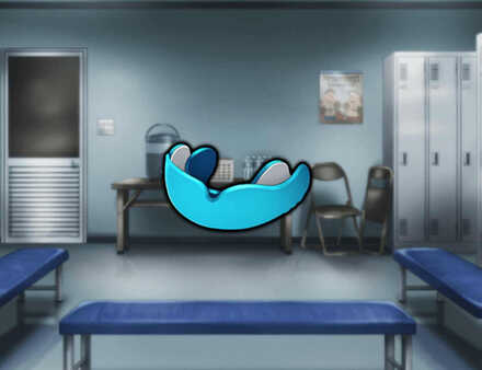 水色のマウスピース★5の画像