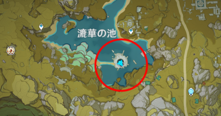 華清帰蔵密宮のマップ画像