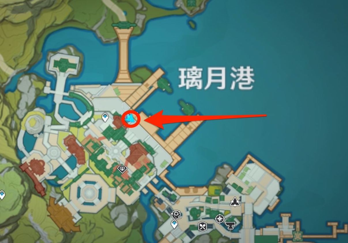 千岩軍「大坤」場所