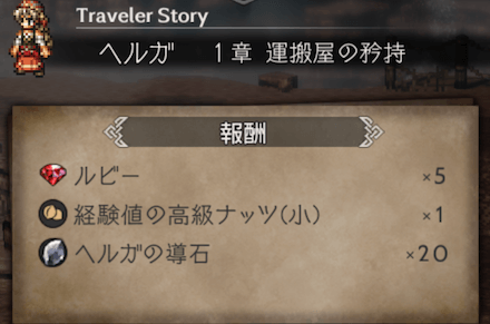 1章の攻略チャート