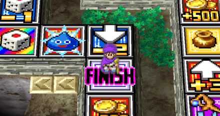 すごろくの穴すごろく場ゴール