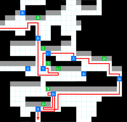 試練の迷宮　スイッチルート