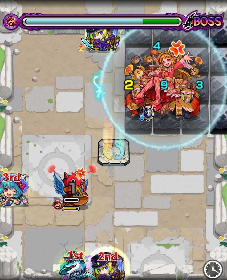 ミハネ ボス1 暗転後