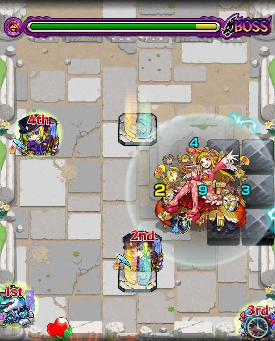 ミハネ ボス2 暗転後