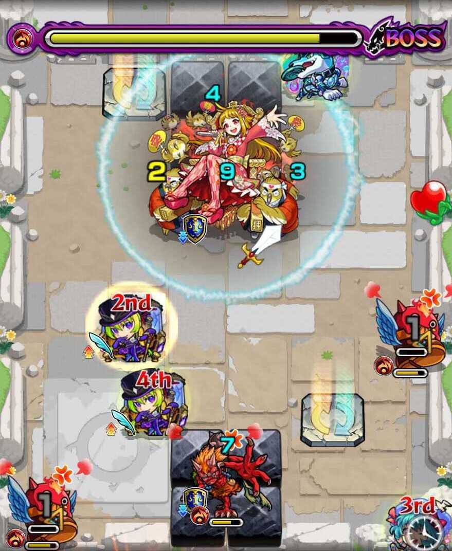 ミハネ ボス3 暗転後