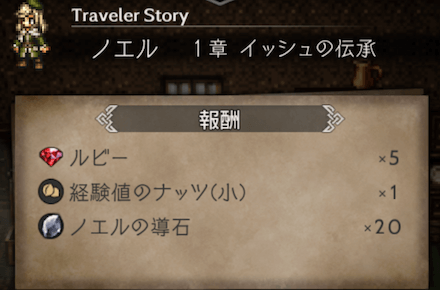 1章の攻略チャート