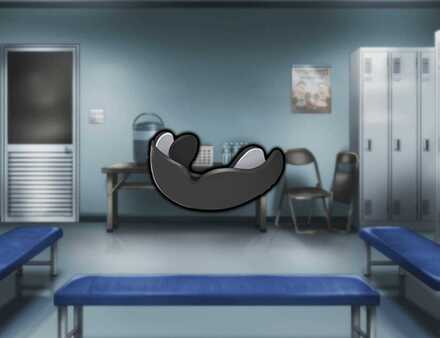 黒地のマウスピース★3の画像