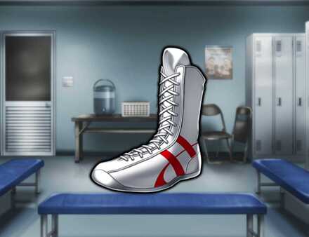 白のシューズ★4の画像