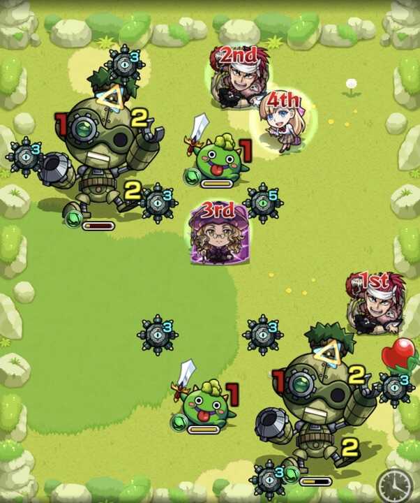 グラウソン ステージ3  クロスドクロ処理後