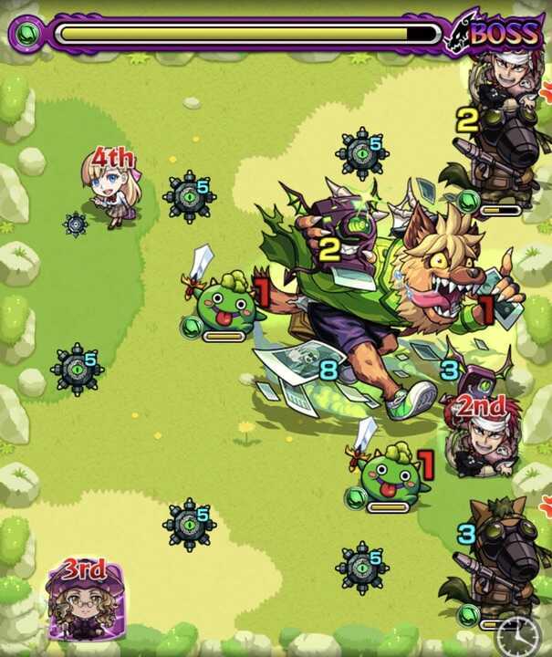 グラウソン　ボス3 クロスドクロ処理後