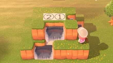 2段滝（応用編）の画像