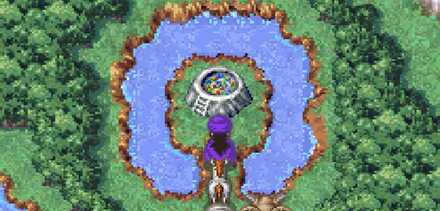 妖精の村から北西にある